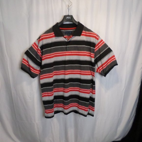 💖NWT Street rules striped polo - Picture 1 of 4